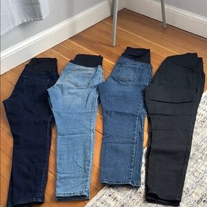 Isabel Maternity Jeans (4 pairs)